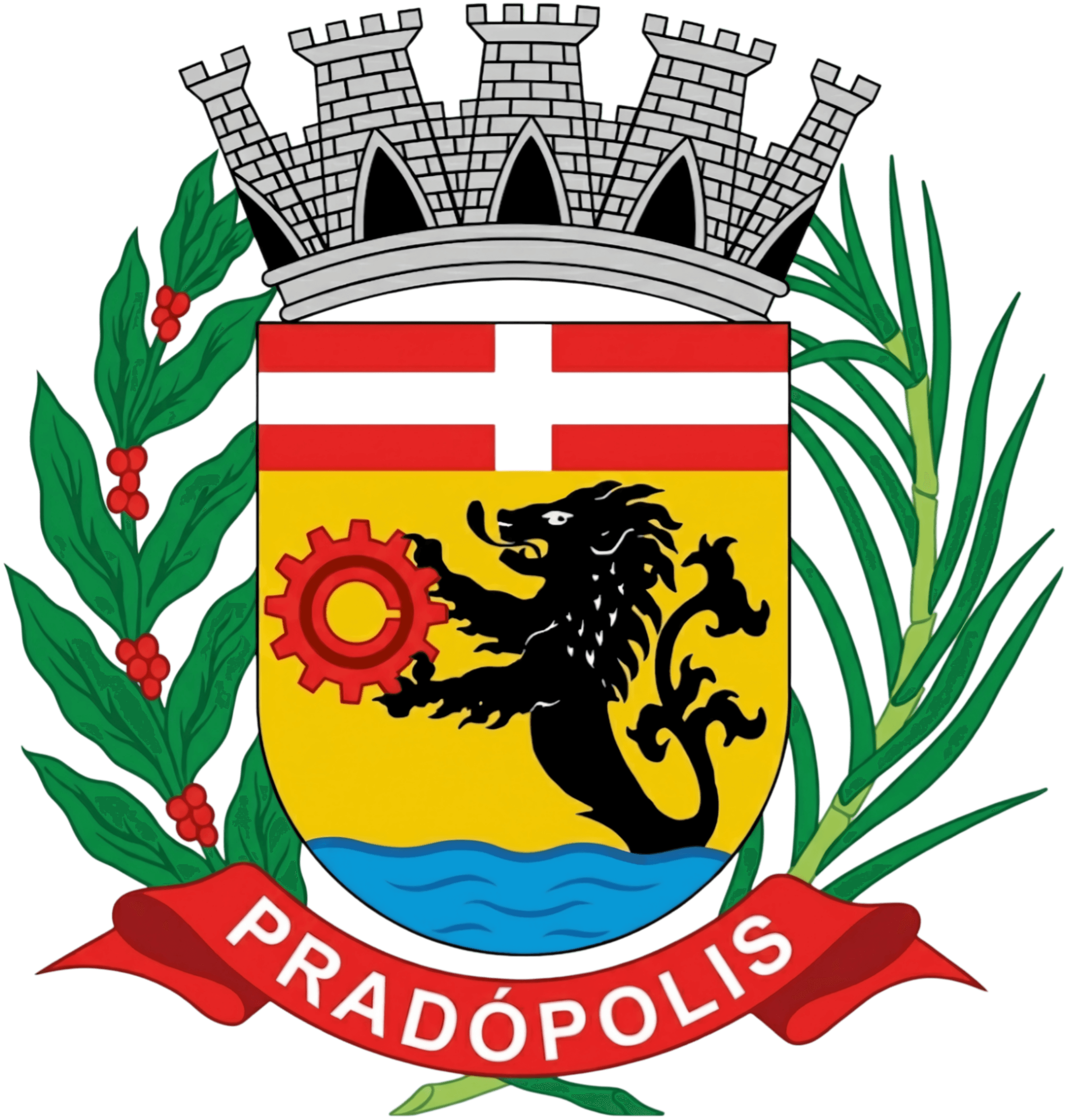 Brasão de Pradópolis